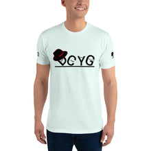 Load image into Gallery viewer, DCYG Black Fadora & Black logo Short Sleeve T-shirt