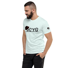 Load image into Gallery viewer, DCYG Black Fadora & Black logo Short Sleeve T-shirt