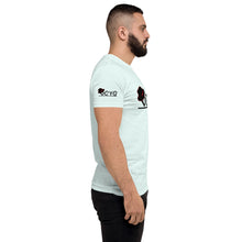 Load image into Gallery viewer, DCYG Black Fadora & Black logo Short Sleeve T-shirt