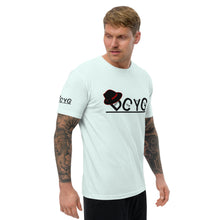 Load image into Gallery viewer, DCYG Black Fadora & Black logo Short Sleeve T-shirt