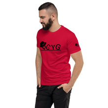 Load image into Gallery viewer, DCYG Black Fadora & Black logo Short Sleeve T-shirt