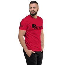 Load image into Gallery viewer, DCYG Black Fadora & Black logo Short Sleeve T-shirt
