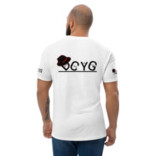 Load image into Gallery viewer, DCYG Black Fadora & Black logo Short Sleeve T-shirt
