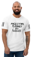 Load image into Gallery viewer, Ancestors Black Logo ,Stripes & Short Sleeve T-shirt