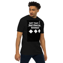 Load image into Gallery viewer, DCYG Get That Bag Men’s premium heavyweight tee