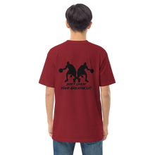 Load image into Gallery viewer, DCYG Men’s Basketball Player premium heavyweight tee