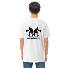 Load image into Gallery viewer, DCYG Men’s Basketball Player premium heavyweight tee