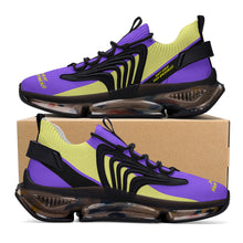 Load image into Gallery viewer, DCYG X2 Purple & Gold Air Max React Sneakers - Black