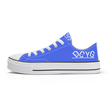 Load image into Gallery viewer, DCYG Xclusive Unisex Classic Low Top Canvas Shoes - White