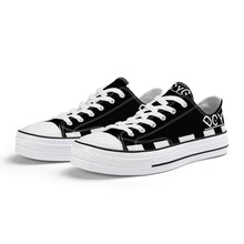 Load image into Gallery viewer, DCYG Xclusive Unisex Classic Low Top Canvas Shoes - White