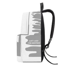 Load image into Gallery viewer, DCYG DRIP NX White & Grey Cotton Backpack