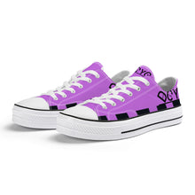 Load image into Gallery viewer, DCYG Xclusive Unisex Classic Low Top Canvas Shoes - White
