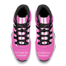 Load image into Gallery viewer, DCYG 100's High Top Air Retro Sneakers - Black