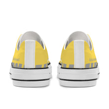 Load image into Gallery viewer, DCYG Xclusive Unisex Classic Low Top Canvas Shoes - White