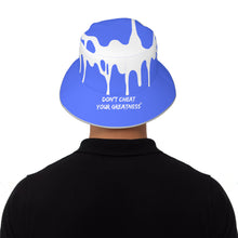 Load image into Gallery viewer, DCYG 24 DRIP White & Blue Bucket Hat