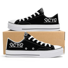 Load image into Gallery viewer, DCYG Xclusive Unisex Classic Low Top Canvas Shoes - White