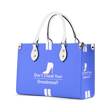 Load image into Gallery viewer, DCYG White Red Bottoms & Royal Blue Multiple Sizes Upgraded Luxury Women PU Leather Handbag