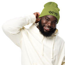 Load image into Gallery viewer, DCYG Xclusive Organic ribbed beanie