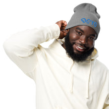 Load image into Gallery viewer, DCYG Xclusive Organic ribbed beanie