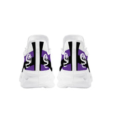 Load image into Gallery viewer, SWAN White Logo, Purple, Black & White Flex Control Sneaker - White