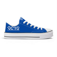 Load image into Gallery viewer, DCYG Xclusive Unisex Classic Low Top Canvas Shoes - White