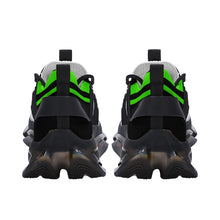 Load image into Gallery viewer, DCYG X2 Green & Black Air Max React Sneakers - Black