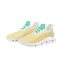 Load image into Gallery viewer, DCYG Get Racks Yellow, Orange , Teal 2nd Edition B Flex Control Sneaker - White