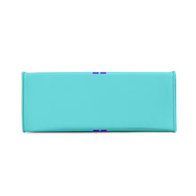 Load image into Gallery viewer, DCYG Purple Red Bottoms & Light Blue Multiple Sizes Upgraded Luxury Women PU Leather Handbag