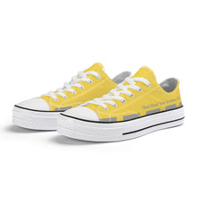 Load image into Gallery viewer, DCYG Xclusive Unisex Classic Low Top Canvas Shoes - White
