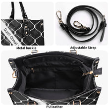 Load image into Gallery viewer, 45 Dgr Black Logo & Black Screen Multiple Sizes Upgraded Luxury Women PU Leather Handbag