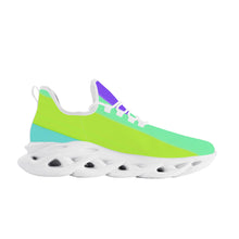 Load image into Gallery viewer, DCYG Purple ,Blue & Green 2nd Edition B Flex Control Sneaker - White Mens/Womens sizes 5-14
