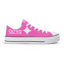 Load image into Gallery viewer, DCYG Xclusive Unisex Classic Low Top Canvas Shoes - White
