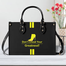 Load image into Gallery viewer, DCYG Yellow Red Bottoms ,Multiple Sizes Upgraded Luxury Women PU Leather Handbag