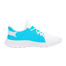 Load image into Gallery viewer, DCYG White & Powder Blue NP5 Mesh Knit Shoes Mens up to size 11 only