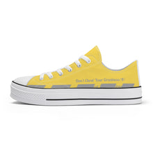 Load image into Gallery viewer, DCYG Xclusive Unisex Classic Low Top Canvas Shoes - White