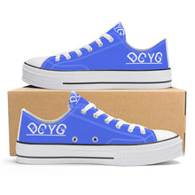 Load image into Gallery viewer, DCYG Xclusive Unisex Classic Low Top Canvas Shoes - White