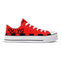 Load image into Gallery viewer, DCYG Xclusive Unisex Classic Low Top Canvas Shoes - White