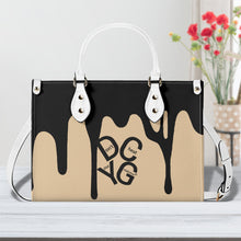 Load image into Gallery viewer, DRIP Black & Tan Multiple Sizes Upgraded Luxury Women PU Leather Handbag