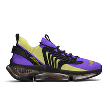 Load image into Gallery viewer, DCYG X2 Purple & Gold Air Max React Sneakers - Black