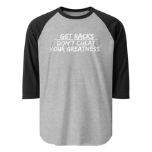 Load image into Gallery viewer, DCYG Get Racks 3/4 sleeve raglan shirt