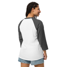 Load image into Gallery viewer, DCYG Black Red Bottoms 3/4 sleeve raglan shirt