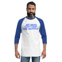 Load image into Gallery viewer, DCYG Get Racks 3/4 sleeve raglan shirt