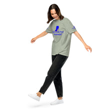 Load image into Gallery viewer, DCYG Blue Red Bottoms garment-dyed heavyweight t-shirt
