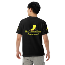 Load image into Gallery viewer, DCYG Yellow Red Bottoms Unisex garment-dyed heavyweight t-shirt
