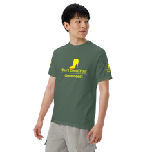 Load image into Gallery viewer, DCYG Yellow Red Bottoms Unisex garment-dyed heavyweight t-shirt