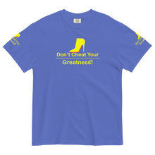 Load image into Gallery viewer, DCYG Yellow Red Bottoms Unisex garment-dyed heavyweight t-shirt