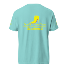 Load image into Gallery viewer, DCYG Yellow Red Bottoms Unisex garment-dyed heavyweight t-shirt