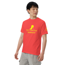 Load image into Gallery viewer, DCYG Yellow Red Bottoms Unisex garment-dyed heavyweight t-shirt