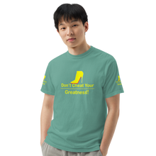 Load image into Gallery viewer, DCYG Yellow Red Bottoms Unisex garment-dyed heavyweight t-shirt