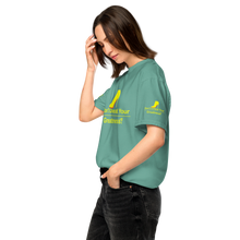 Load image into Gallery viewer, DCYG Yellow Red Bottoms Unisex garment-dyed heavyweight t-shirt